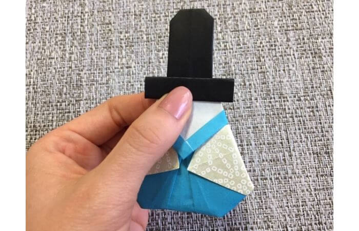 雛人形の折り紙の折り方【合体10】
