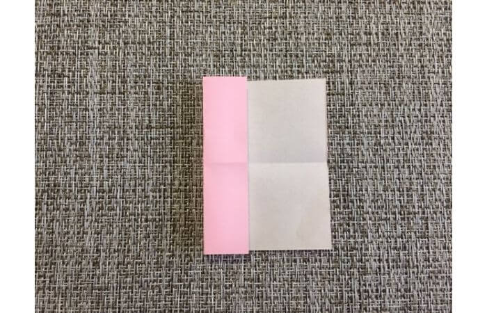 雛人形の折り紙【簡単な着物（下）の折り方3】