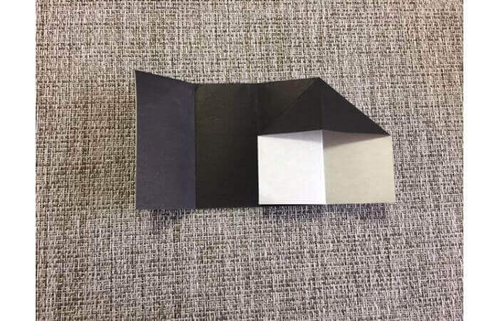 折り紙：立体ミニチュアピアノの作り方【簡単な折り方】5
