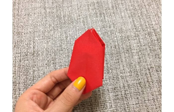折り紙「立体的なチューリップ」の折り方14