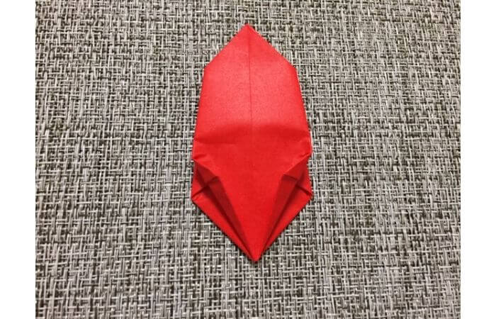 折り紙「立体的なチューリップ」の折り方15