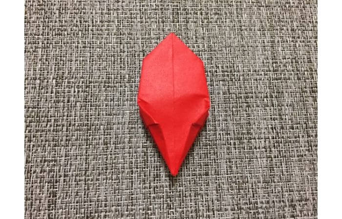 折り紙「立体的なチューリップ」の折り方16