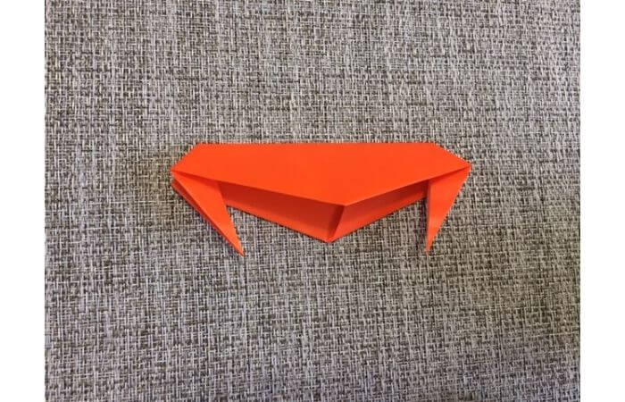 折り紙「立体カニ」の作り方9