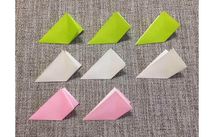 折り紙リースの作り方5