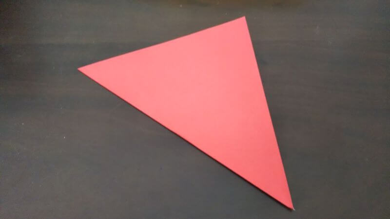 簡単折り紙｜かわいい「小鳥」の折り方1