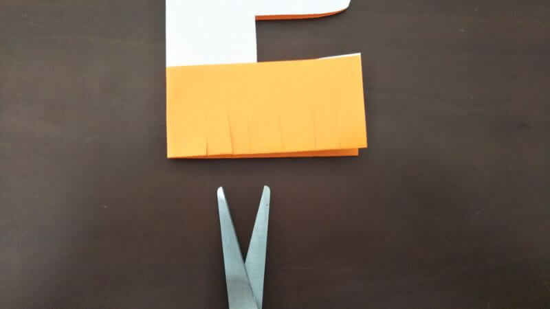 簡単折り紙「トントン相撲（力士）」の作り方4